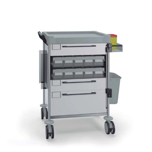 Carrello per distribuzione farmaci