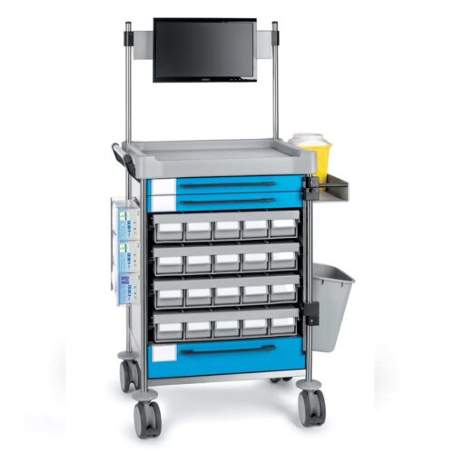 Carrello per distribuzione farmaci