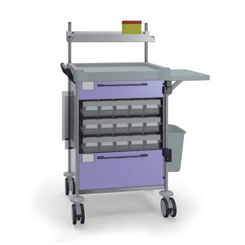 Carrello per distribuzione farmaci