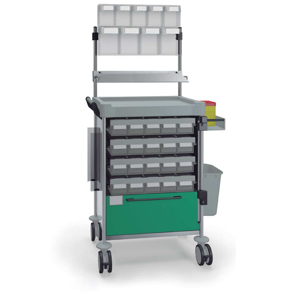 Carrello per distribuzione farmaci