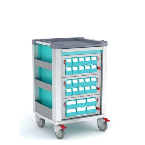 Carrello farmaci monodose